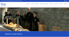 Desktop Screenshot of kingscatering.co.uk